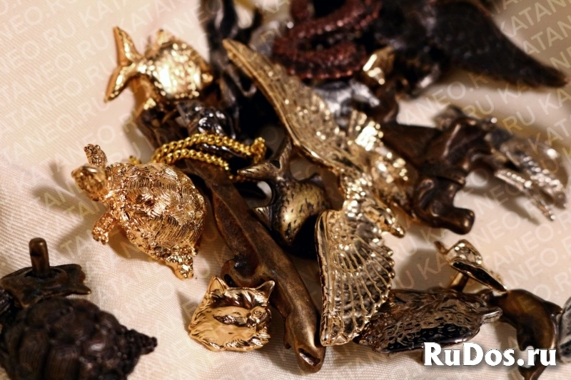 Фурнитура для сумок. Карабин для сумки. Карабин латунный. Итальянская фурнитура для галантереи. изображение 4