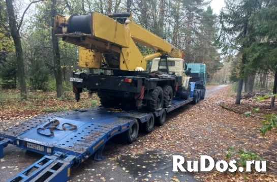 Трал. Аренда трала до 70 тонн. Профессиональные перевозки фото