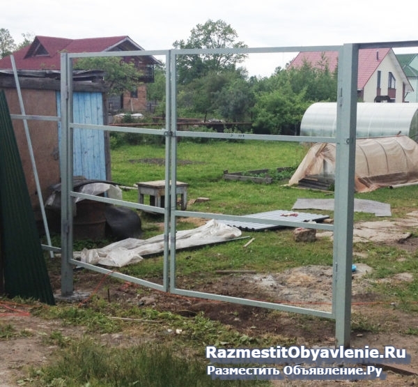ремонт и установка дверей, ворот, заборов, гаражей фотка