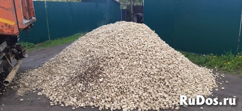 Известняковый щебень 20–40 с доставкой фото