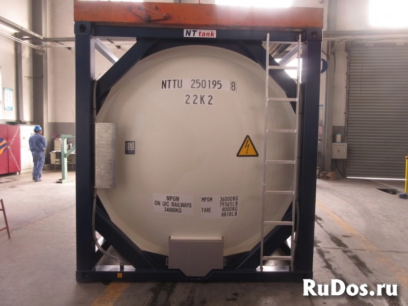 Танк-контейнер объём 25м3 тип Т4, для перевозки сырой нефти, новый изображение 10