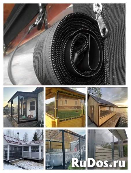 Мягкие окна (шторы для беседок, веранд и терасс) фото