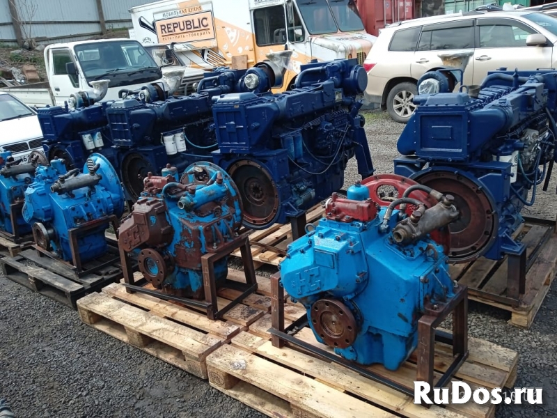 Судовой двигатель б/у Weichai WP12 двухклапанный фото