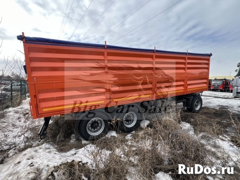 Бортовой прицеп ТЗА 5893А5-0845100 для перевозки зерна изображение 3