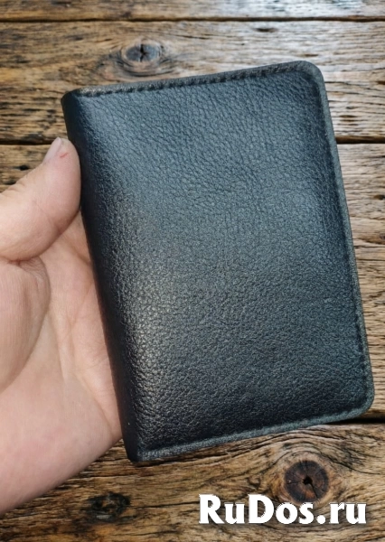 Обложка на паспорт из натуральной кожи изображение 5
