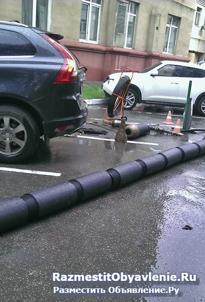 Бестраншейный ремонт канализации фотка