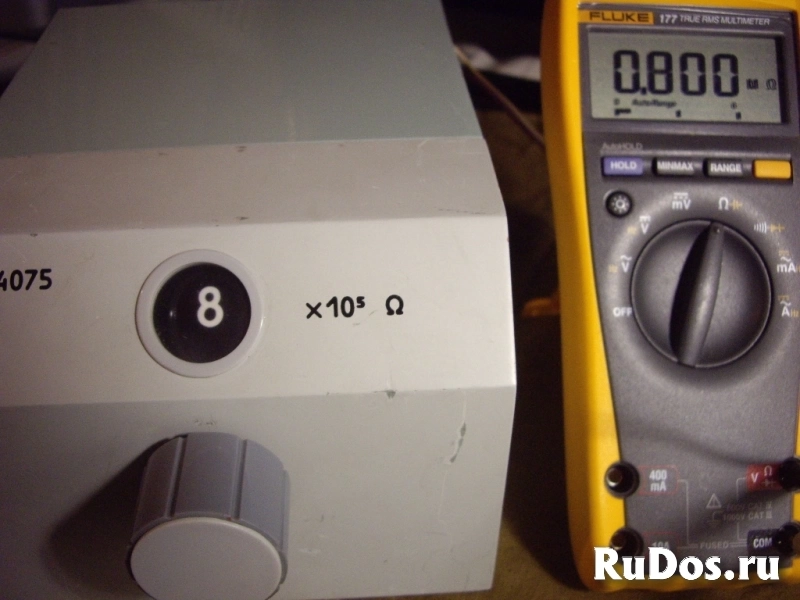 Прибор Р4075 магазин сопротивления. изображение 9