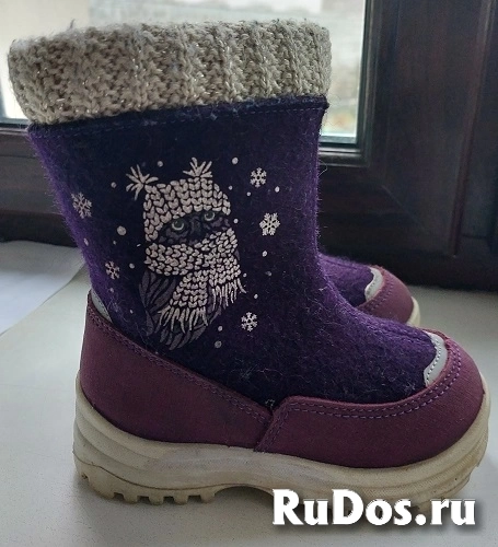 Валенки КОТОФЕЙ. Размер 25. Валенки для девочки выполнены из войлока. изображение 4