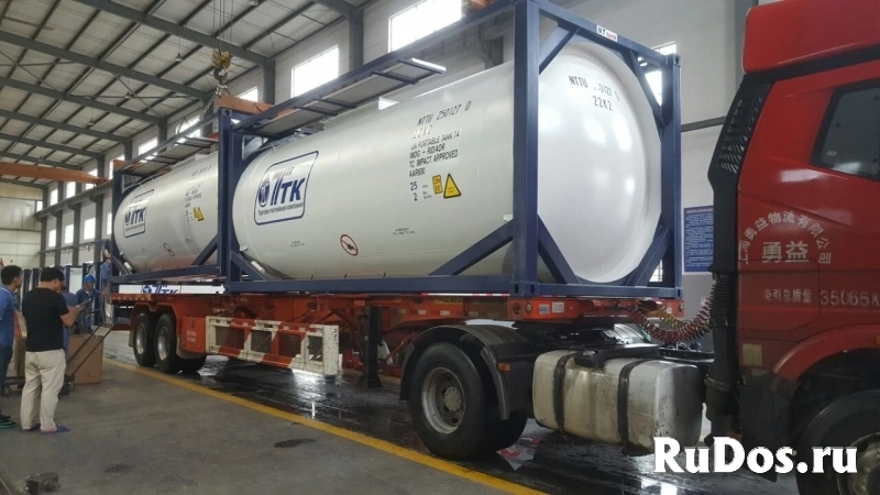Танк-контейнер объём 25м3 тип Т4, для перевозки бензина, новый изображение 4