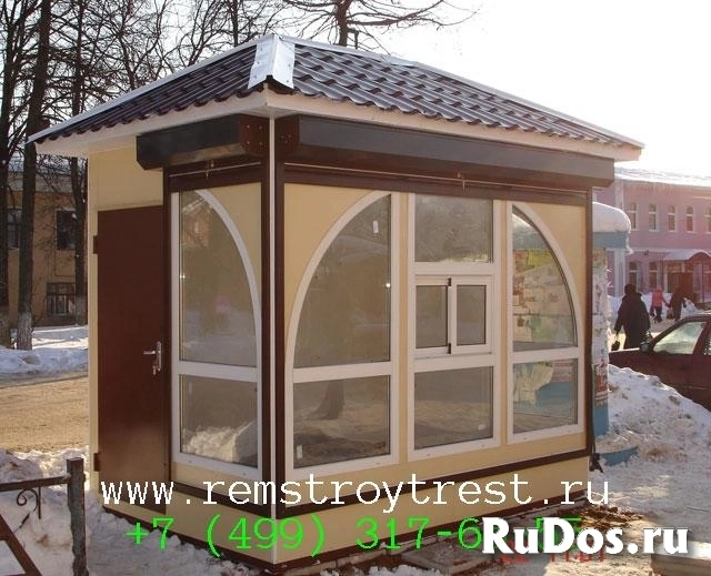 Торговый киоск для быстрого питания тип К-3 фото