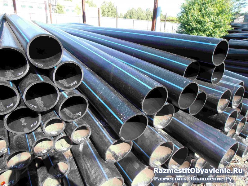 Полиэтиленовые водопроводные трубы фотка