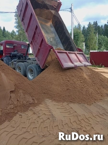 Песок для строительных работ с доставкой от 2 м3 изображение 7