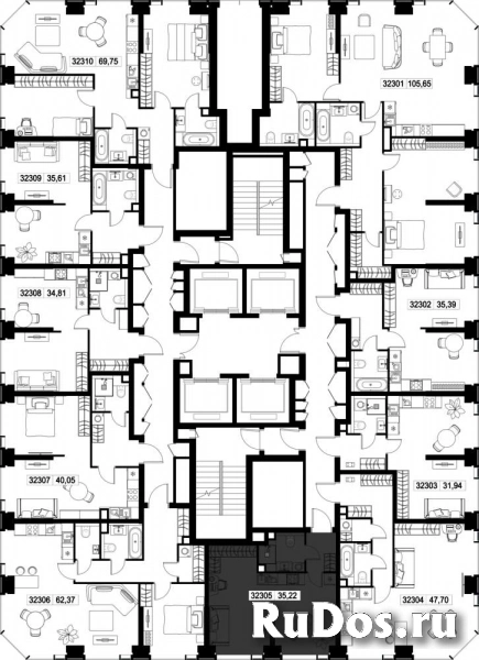 Продам 1 комнатную квартиру 35.22 м2 изображение 3