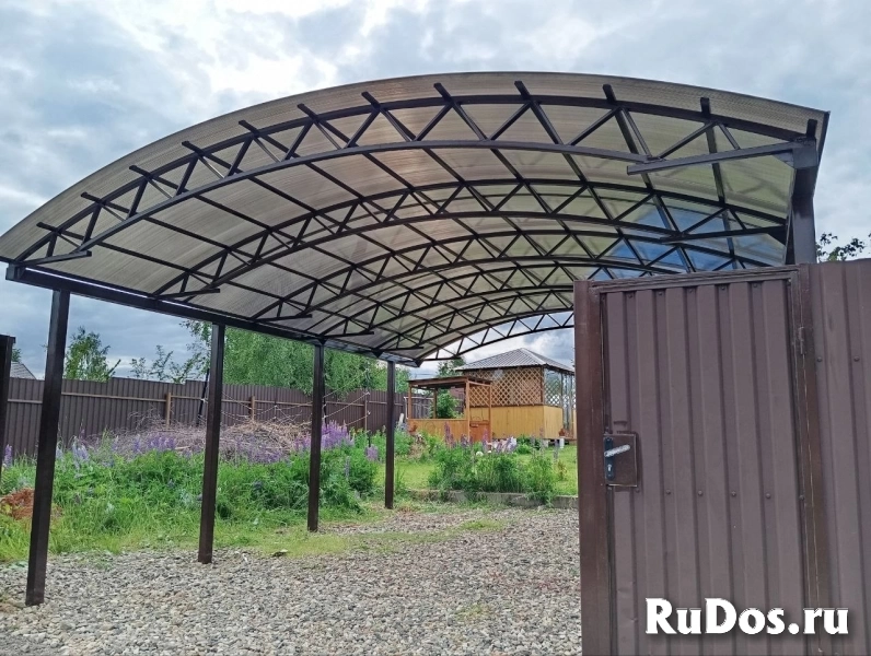 Навесы для авто от производителя изображение 12