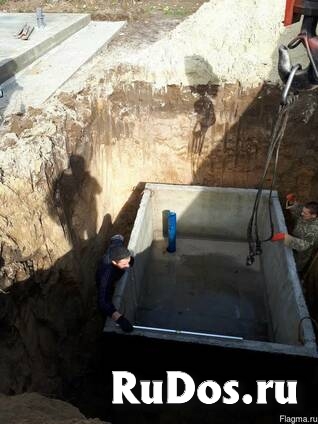 Погреб монолитный от производителя, смотровая яма, подвал фотка
