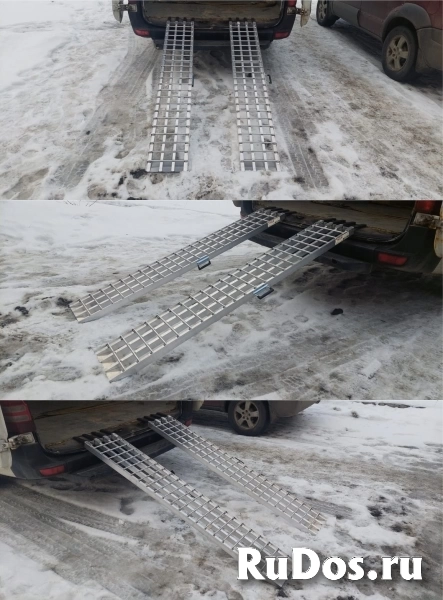 Аппарели (сходни) для минитрактора фото