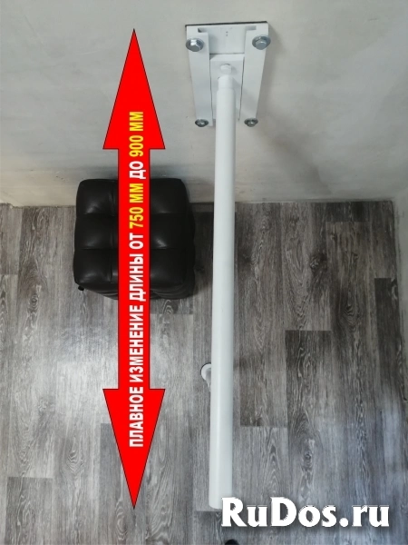 Поручень с регулировкой длины и высоты, для людей с ограниченными изображение 3