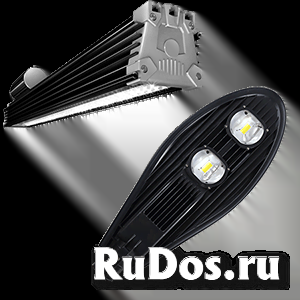 Светодиодные светильники и опоры освещения фотка