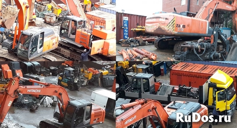Экскаватор HITACHI бу JCB CASE двигатель Isuzu 6HK1 изображение 10