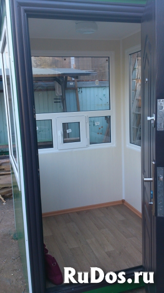 Будка охраны 1,5х1,5х2,5м, металлическая, изготовление изображение 12