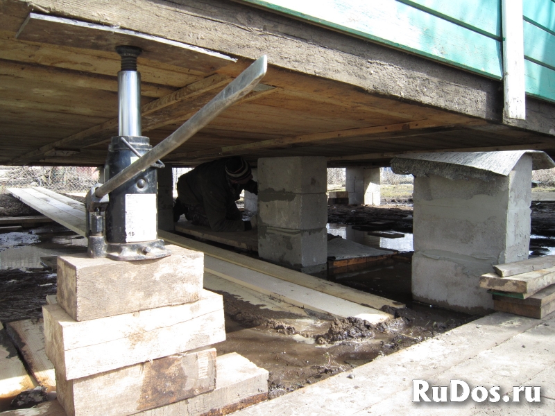 Подъем домов. Реставрация и Замена фундаментов изображение 6