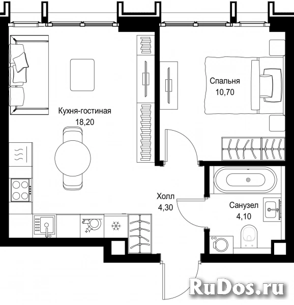 Продам 1 комнатную квартиру 37.3 м2 фотка