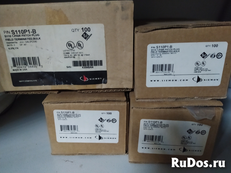 Прекрасные коннекторы Siemon S110P1-B фотка
