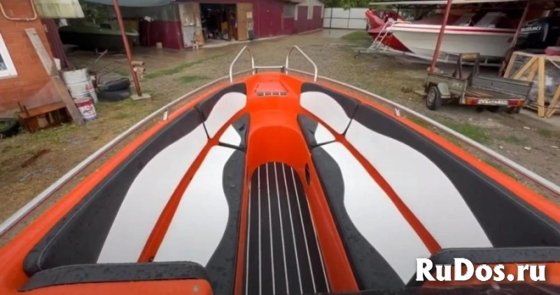Спортивная моторная лодка Касатка-700 спорт, пластиковая фотка