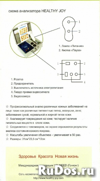 Анализатор состояния кожи тела Healthy Joy. Цена -80%! изображение 11