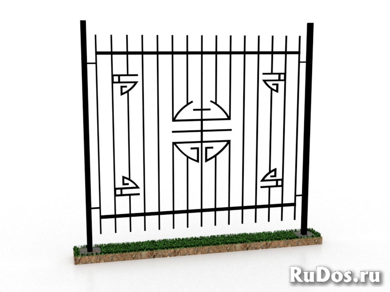Металлические заборы (ограждения) от производителя изображение 3