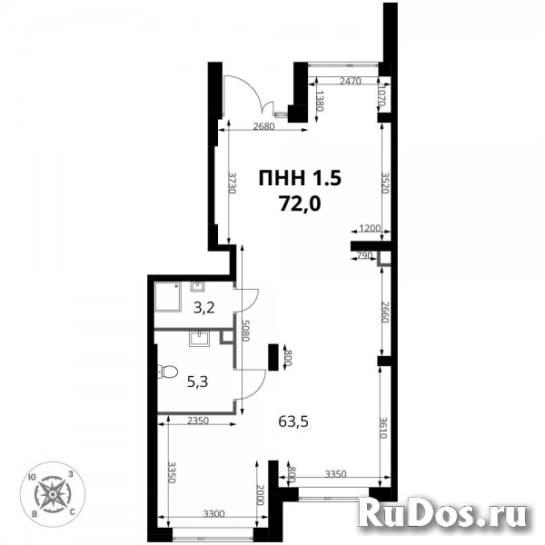 Продам коммерческую недвижимость 72.1 м2 изображение 3
