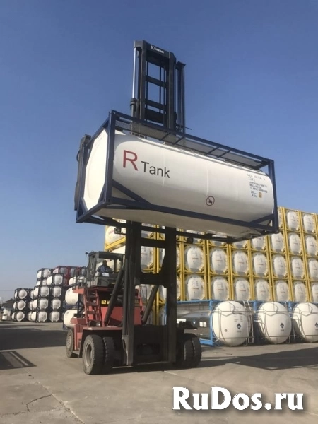 Танк-контейнер тип Т11 объём 18м3 для перевозки компонентов эмульсионных взрывчатых веществ, новый. изображение 7