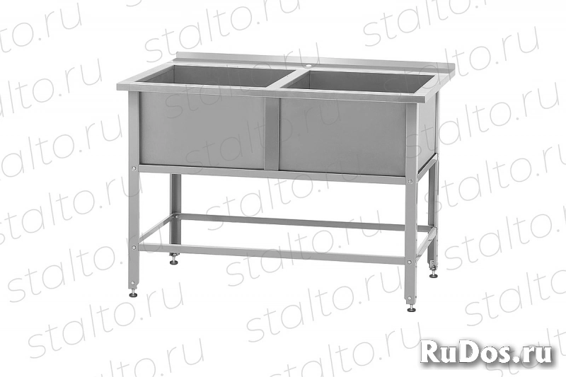 Ванна моечная (сварная, цельнотянутая) изображение 5