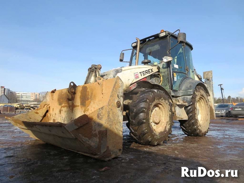 Экскаватор-погрузчик terex 860, 2011 г, Англия фото