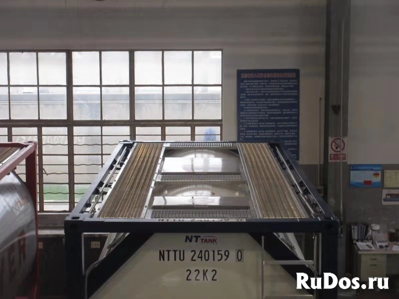 Танк-контейнер тип Т11 объём 24м3 для перевозки кислоты, новый. изображение 6