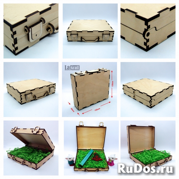 Подарочный чемоданчик для сувениров, фляжки, сладостей и т.п изображение 8