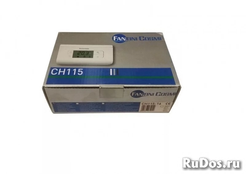 Электронный терморегулятор Fantini Cosmi с выносным датчиком и питанием от батареек изображение 4
