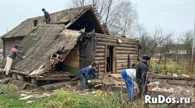 Демонтаж домов, зданий, сооружений. Вывоз мусора с объектов. изображение 4