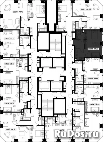 Продам 1 комнатную квартиру 38.29 м2 изображение 3