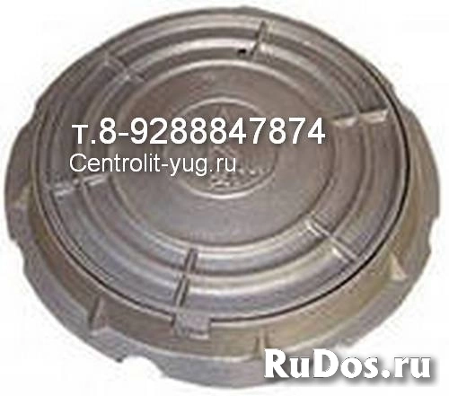 Люк чугунный легкий изображение 4