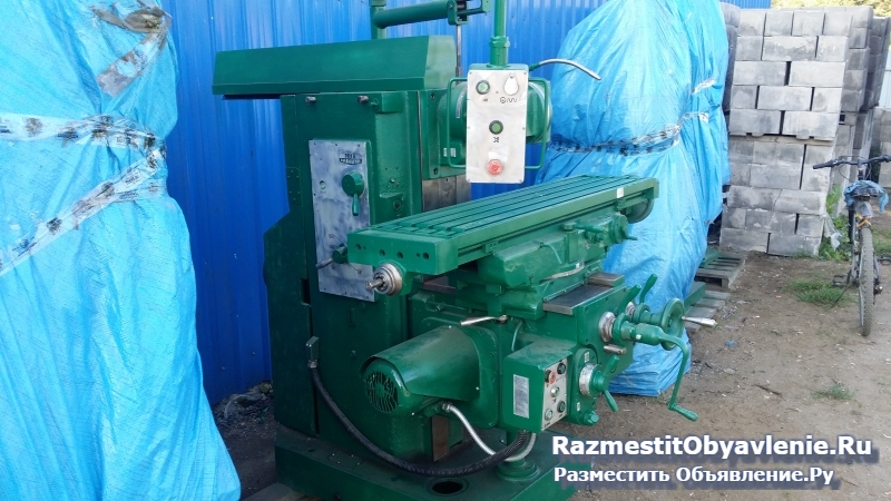 Станок FWD-32 универсальный консольно-фрезерный фотка