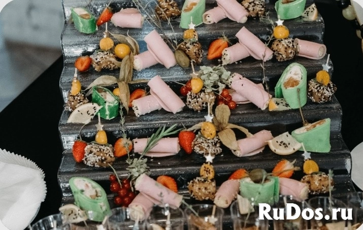 Банкет на свадьбу,кейтеринг и фуршет для свадеб в Москве и Подмосковье изображение 11