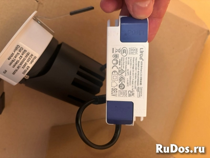 Светодиодные светильники встраиваемы изображение 6