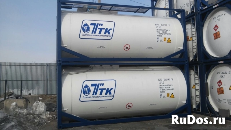Танк-контейнер объём 25м3 тип Т4, для перевозки дизельного топлива, новый фотка