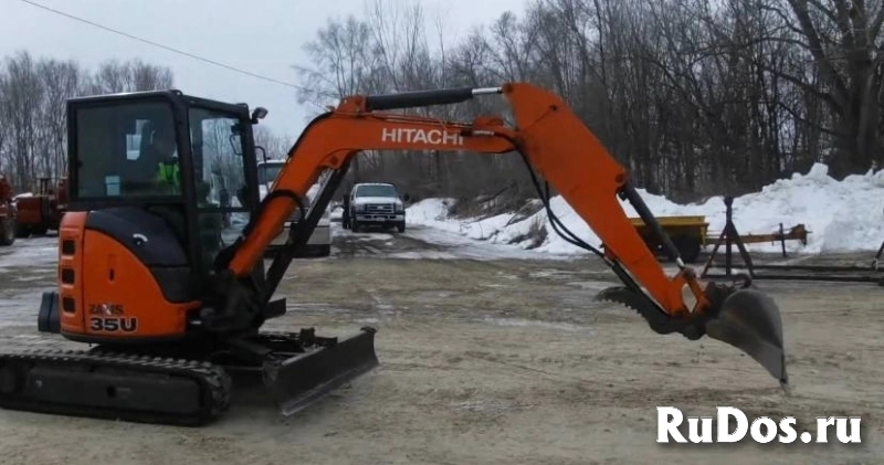 мини экскаватор Hitachi ZX35U-2 изображение 9
