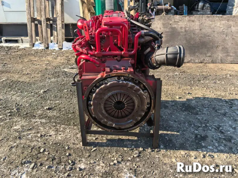 Двигатель б/у Cummins ISDe180-50, 4.5L изображение 4