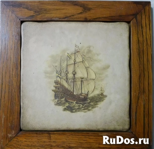 Декоративная плитка. винтаж из Нидерландов изображение 6