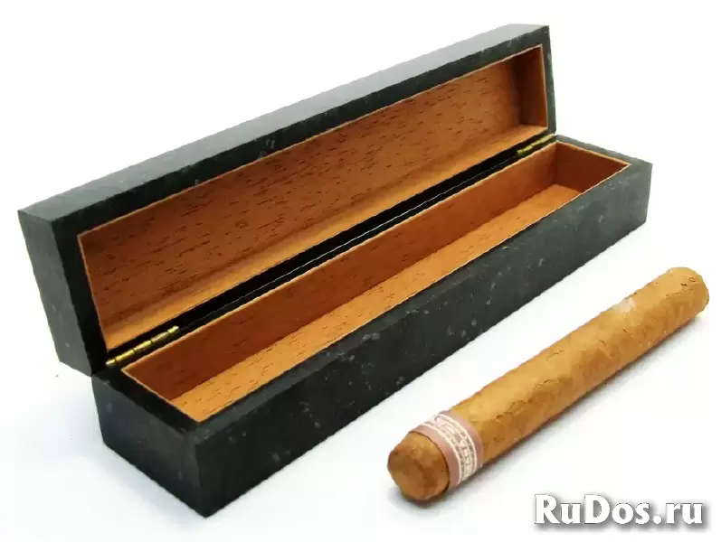 Футляр - Хьюмидор (Humidor) для сигары. Вердантит. изображение 12