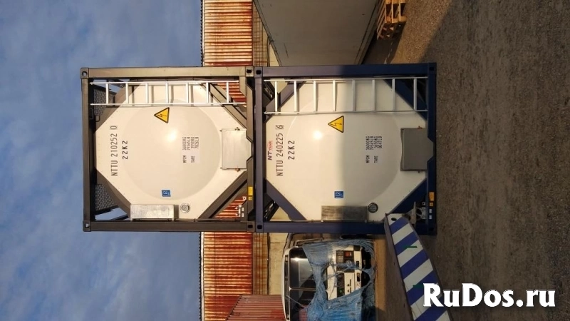 Танк-контейнер тип Т11 объём 21м3 для перевозки нефтехимической продукции, новый. изображение 8