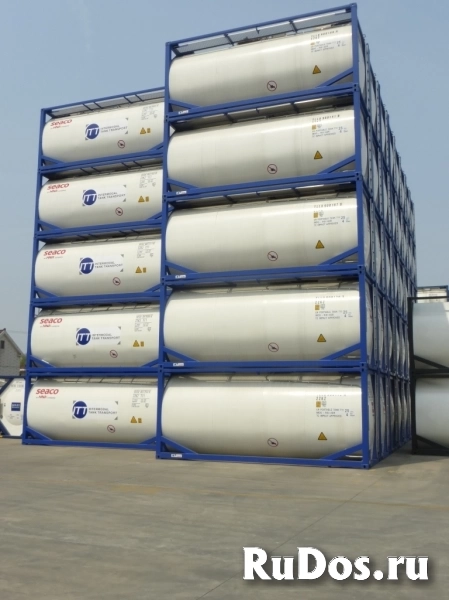 Танк-контейнер тип Т11 объём 25м3 для перевозки солевых растворов, новый. изображение 10